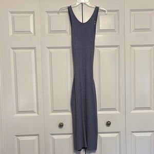 Freshman 1996 Elegant Periwinkle/Light Blue Sleeveless Stretch Dress M